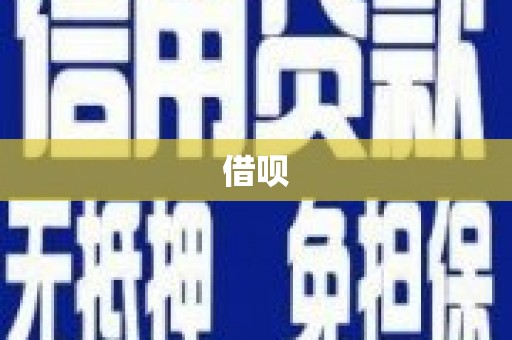 土默特右旗借呗