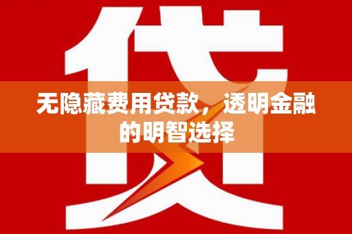 土默特右旗无隐藏费用贷款，透明金融的明智选择